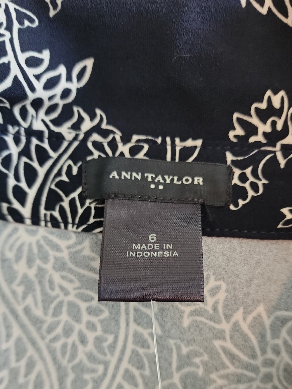 Ann Taylor Black Sleeveless Paisley Romper Brand New - Picture 7 of 9